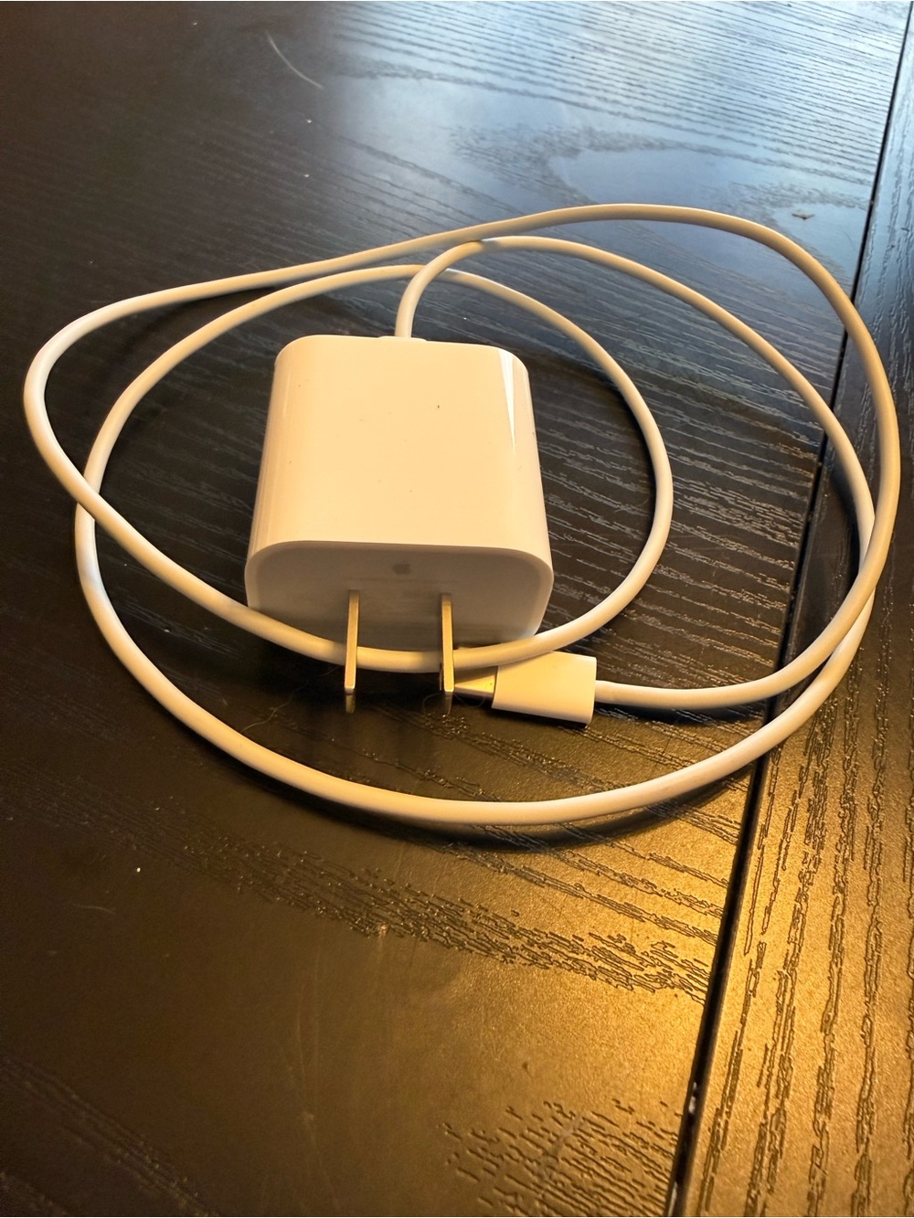 Apple White USB-C Charger with Integrated Cable